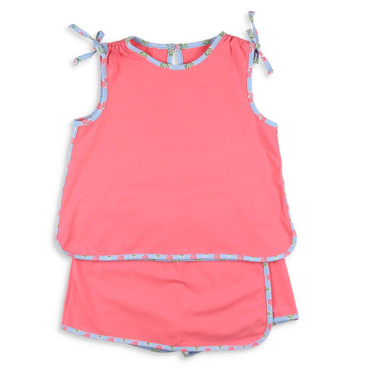 Coral Bouquet Skort Set - Shrimp & Grits Kids