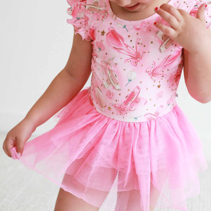 Triple Tiered Skirt Leotard - Caden Lane