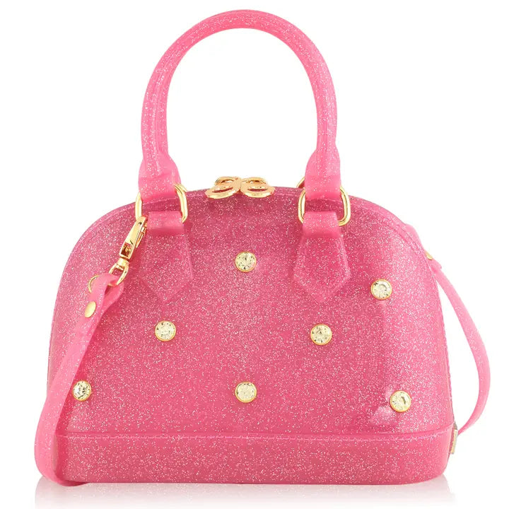 Hot Pink Sparkle Cate Purse - Carrying Kind