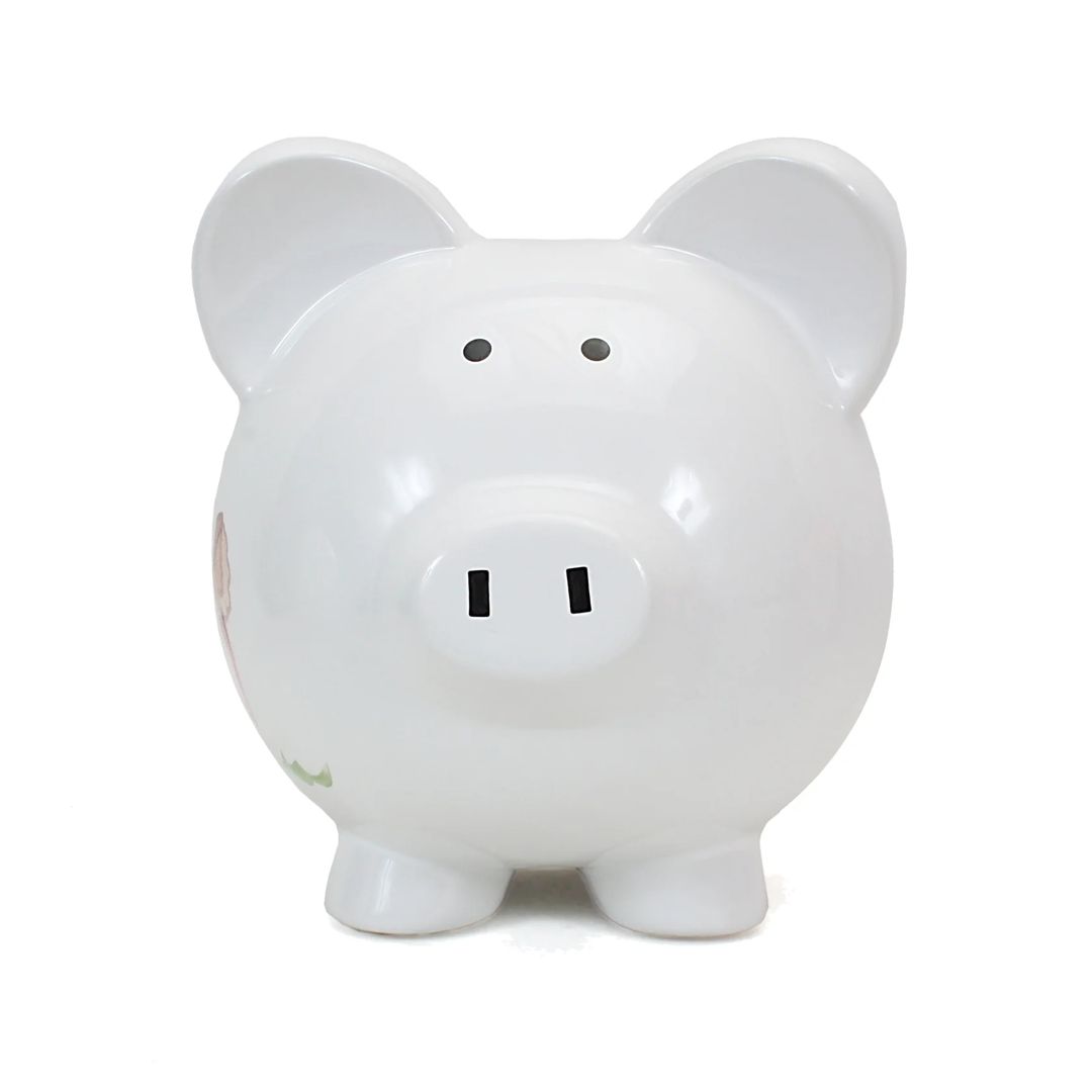 Woodland Large Piggy Bank - Child to Cherish