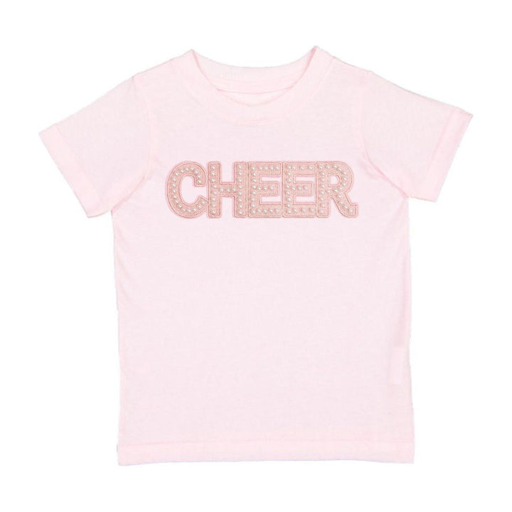 Cheer Pearl Patch Short Sleeve T-Shirt - Ballet