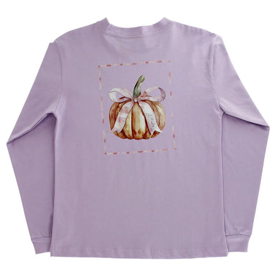 Lavender Pumpkin L/S Tee - J. Bailey