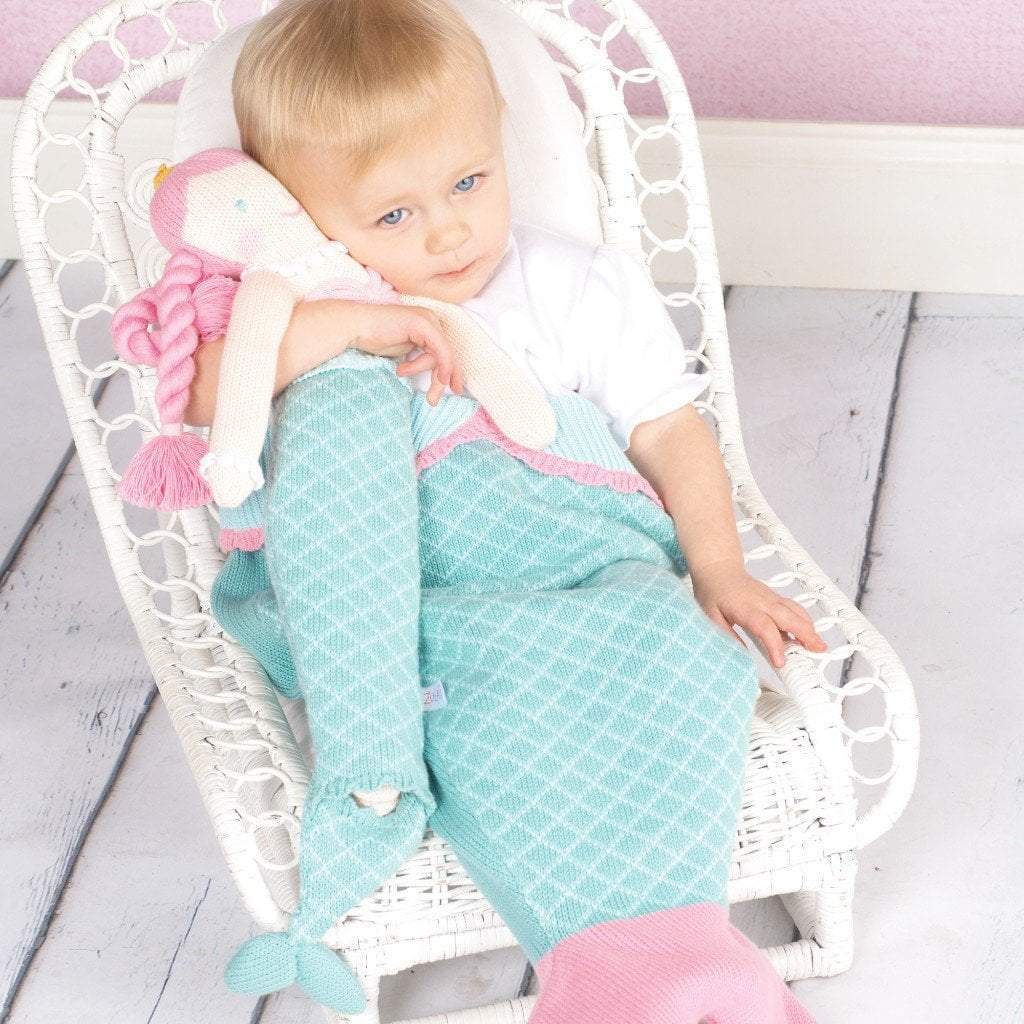 Mermaid Knit Doll - Zubels