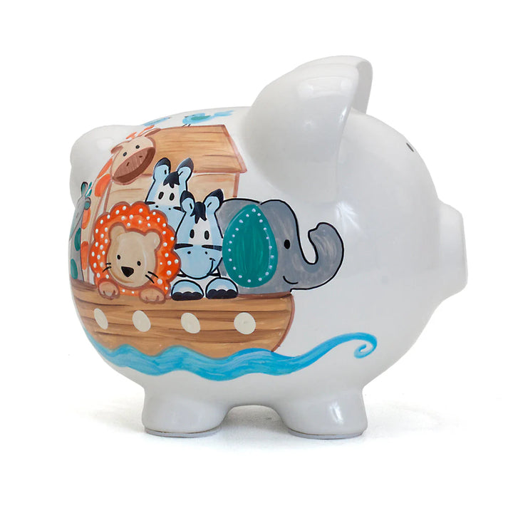 Noah's Ark Large Piggy Bank - Child To Cherish