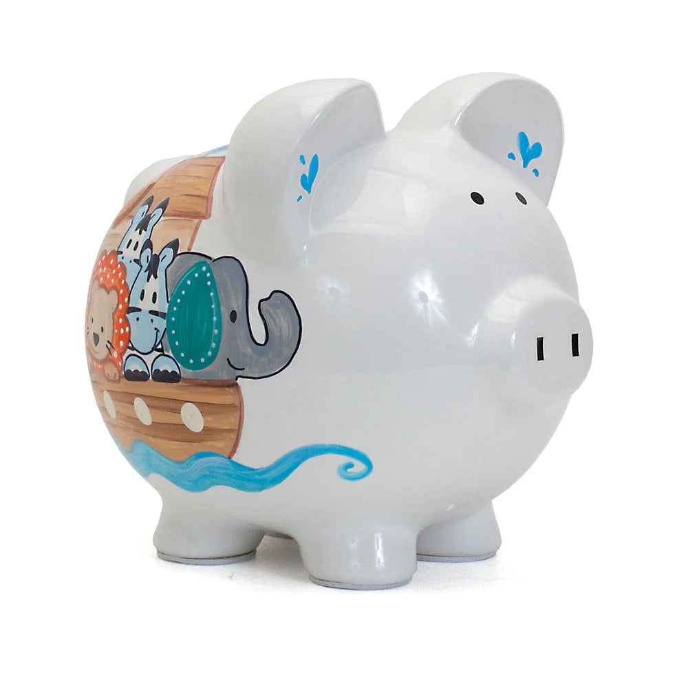 Noah's Ark Large Piggy Bank - Child To Cherish