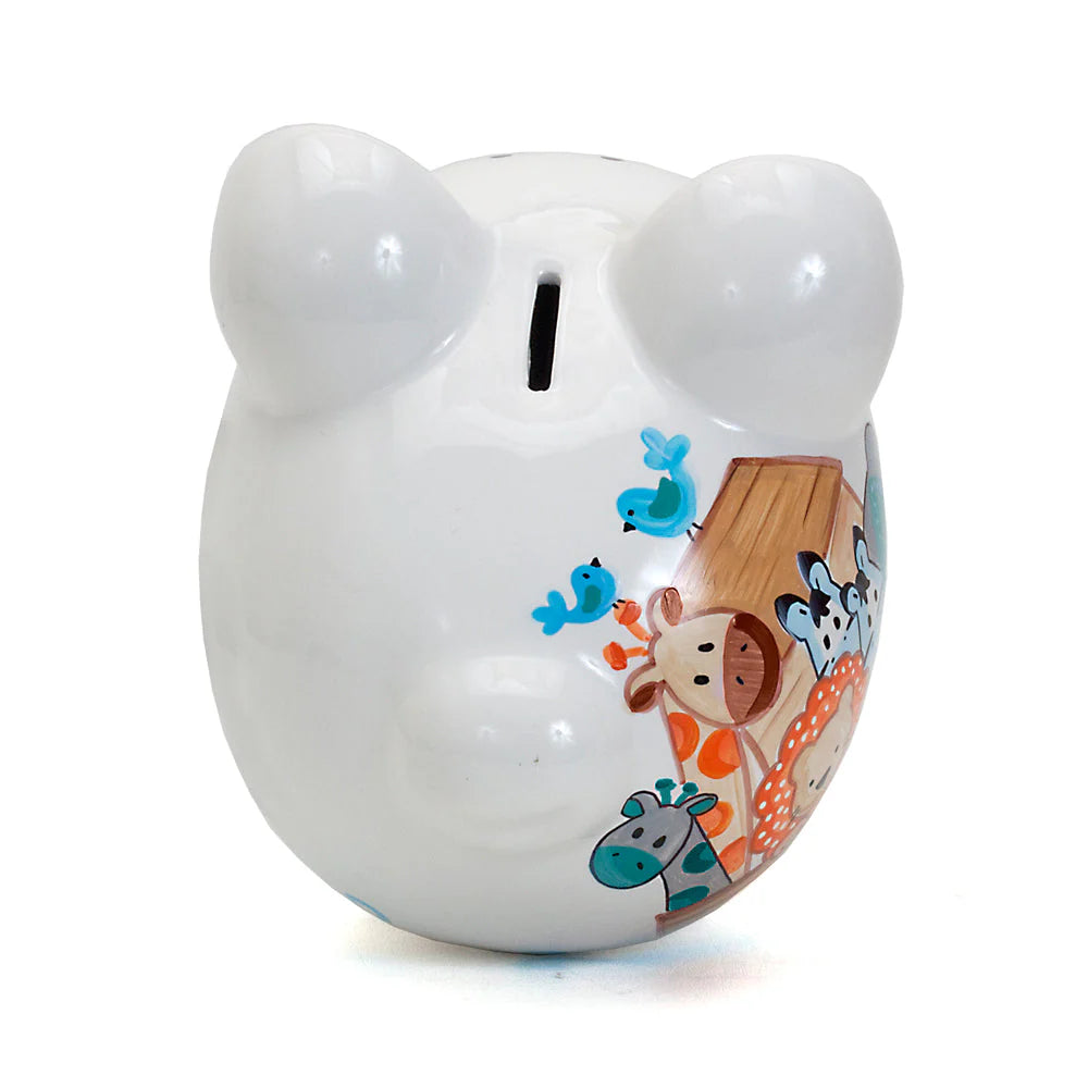 Noah's Ark Large Piggy Bank - Child To Cherish