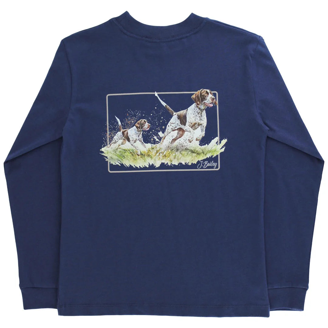 GSP Pointer L/S Boys Tee - Bailey Boys