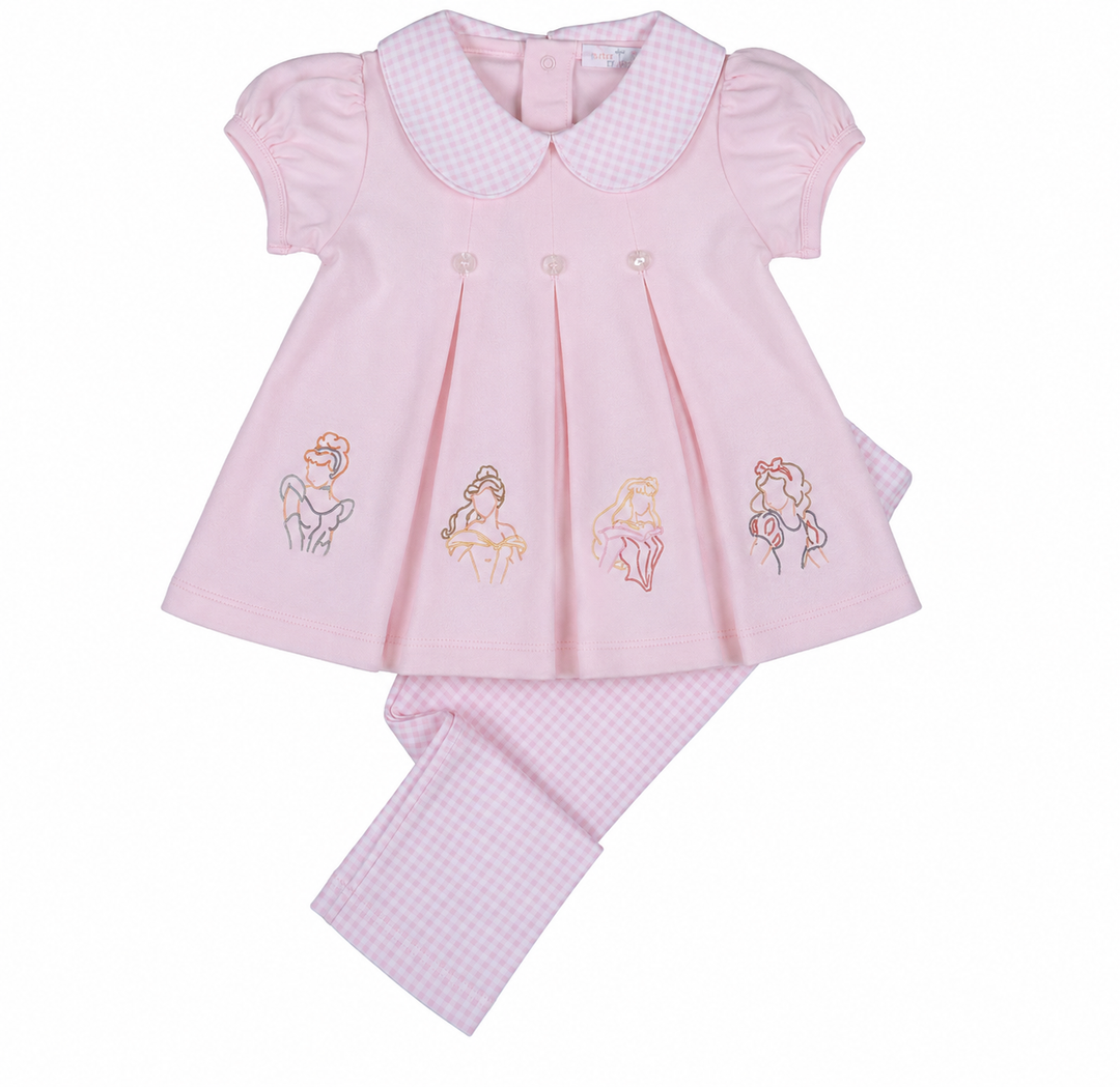 Royal Princess Pleat Legging Set - Baby Loren