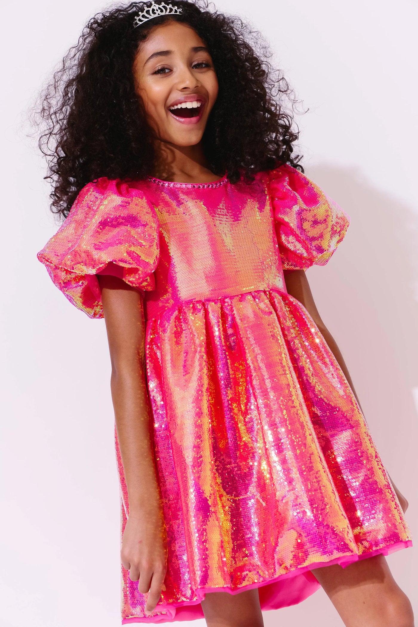 Scarlet Sequin Party Dress - Lola & The Boys