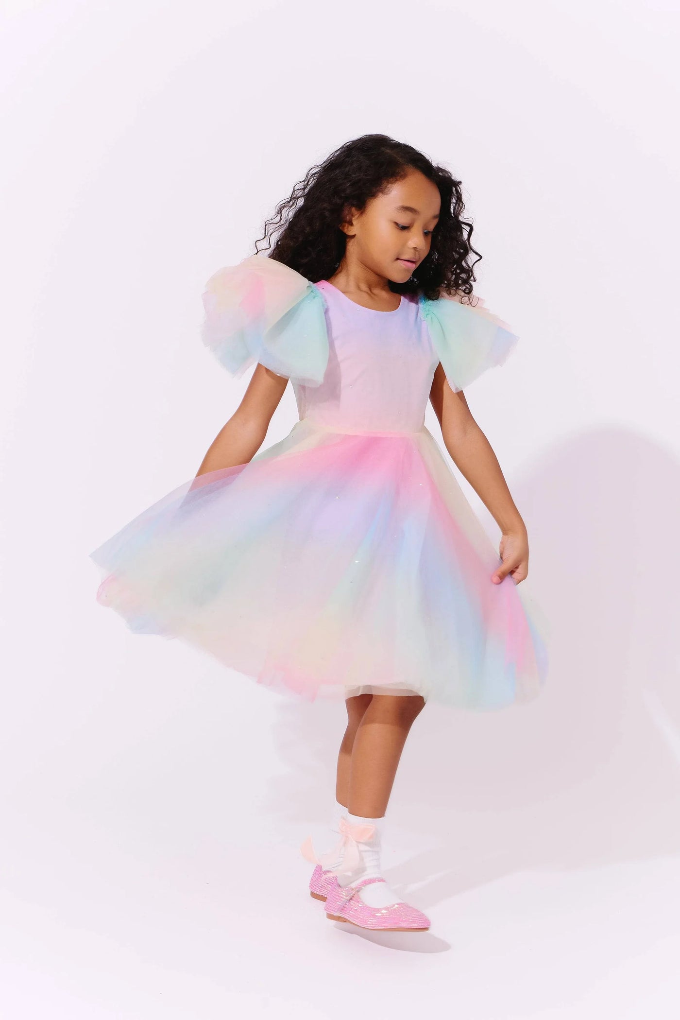 Sparkle Ombre Tulle Dress - Lola & The Boys