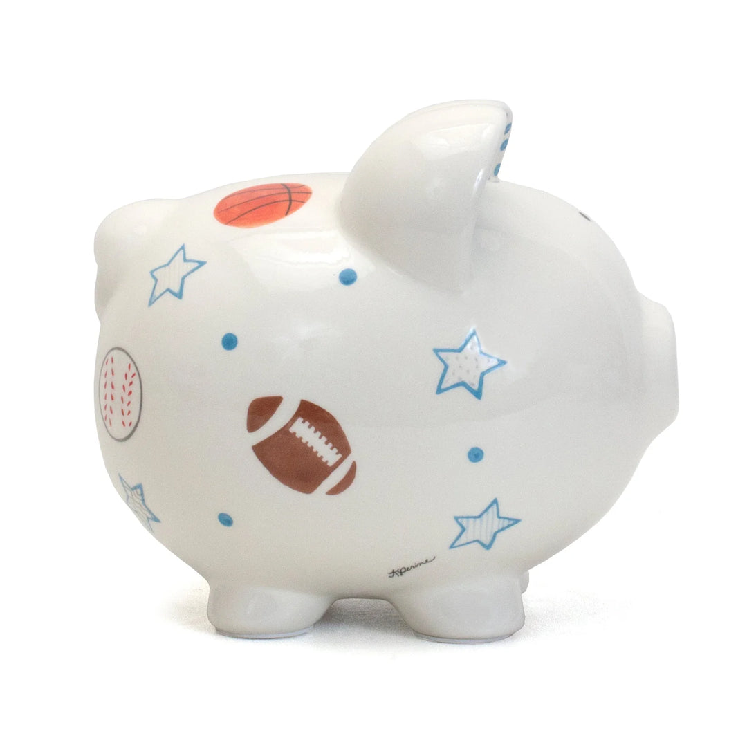 All Sports Star Piggy Bank - Child To Cherish