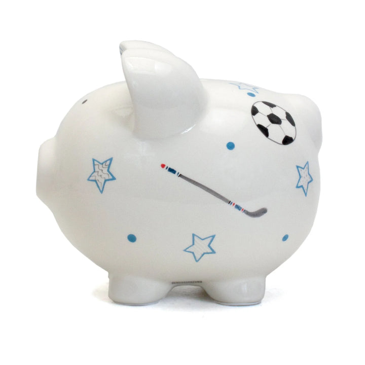 All Sports Star Piggy Bank - Child To Cherish