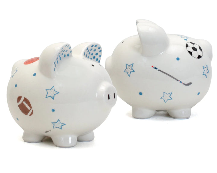 All Sports Star Piggy Bank - Child To Cherish