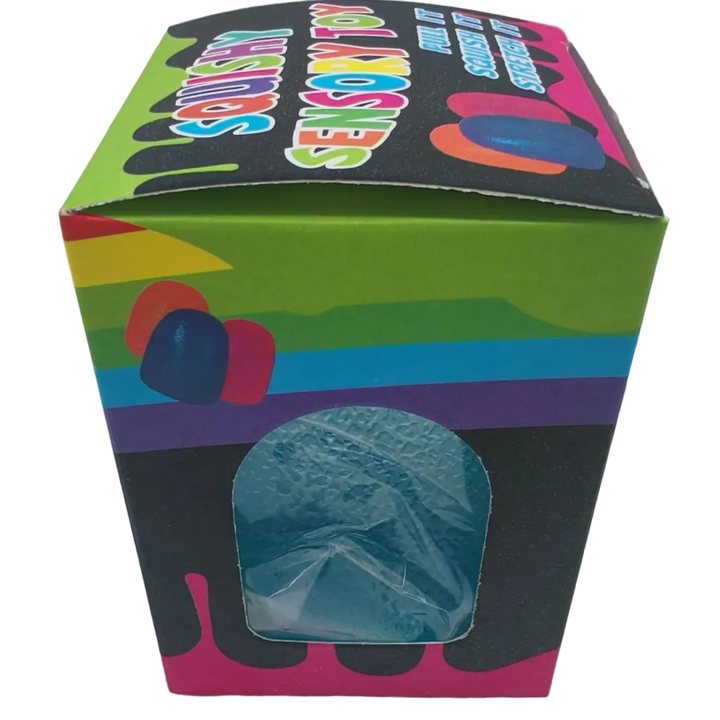 textured gumdrop squishy toy