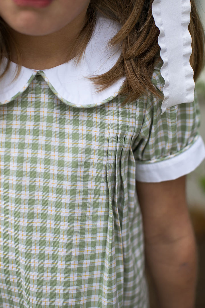Perfectly Pleated Dress in Pinecrest Plaid - Lullaby Set