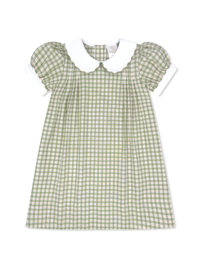 Perfectly Pleated Dress in Pinecrest Plaid - Lullaby Set