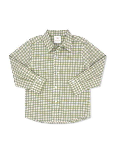 Brees Button Down in Pinecrest Plaid - Lullaby Set