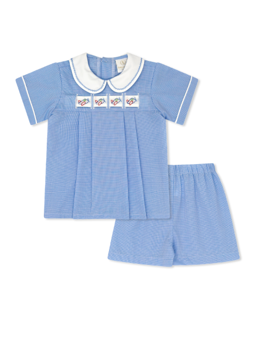 Noah Ribbon Short Set - Lullaby Set