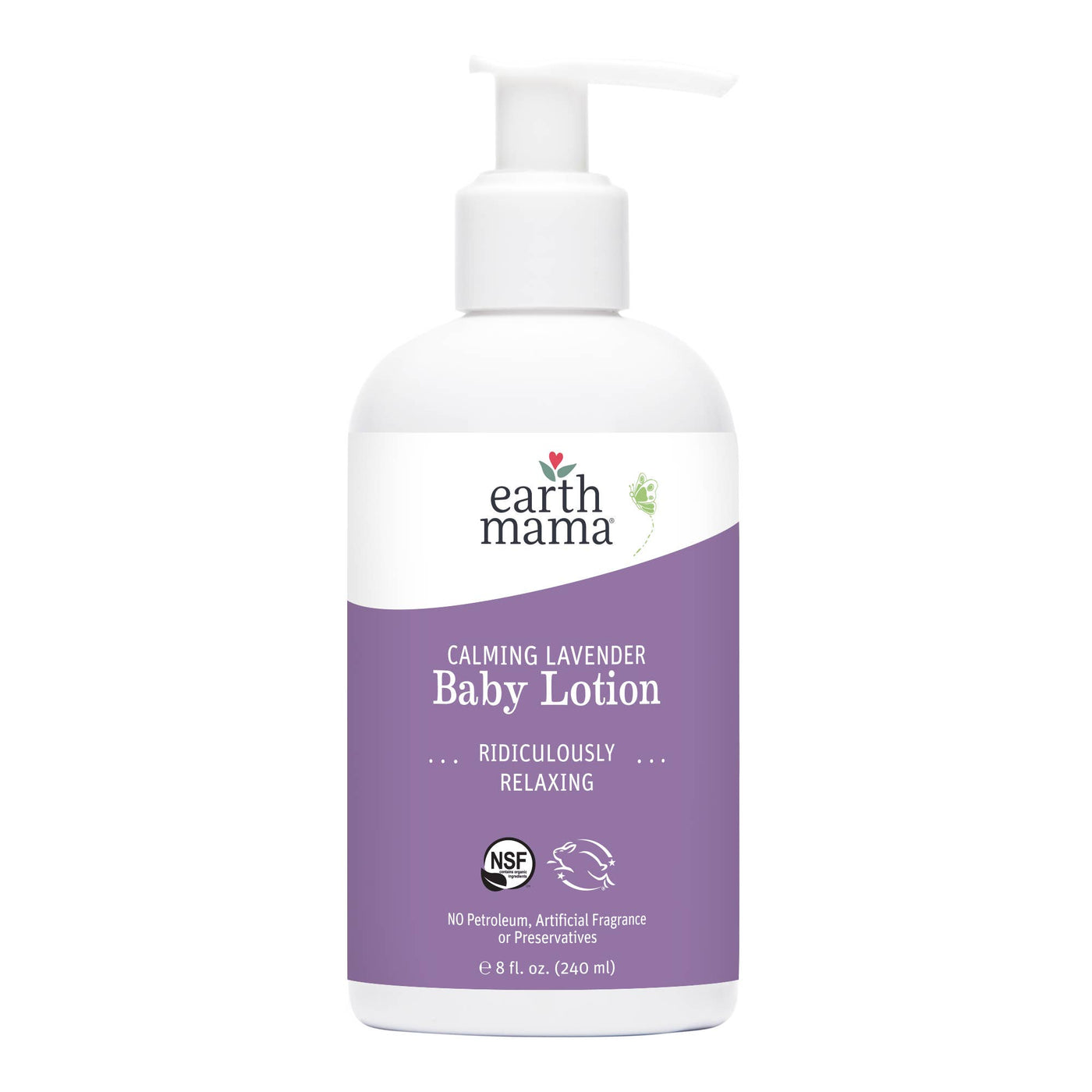 Calming Lavender Baby Lotion - Earth Mama