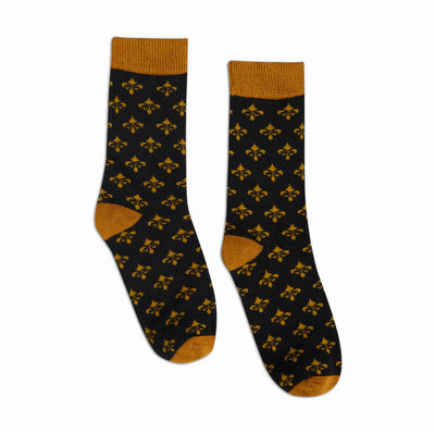 Saints Fleur De Lis Socks - BONFOLK