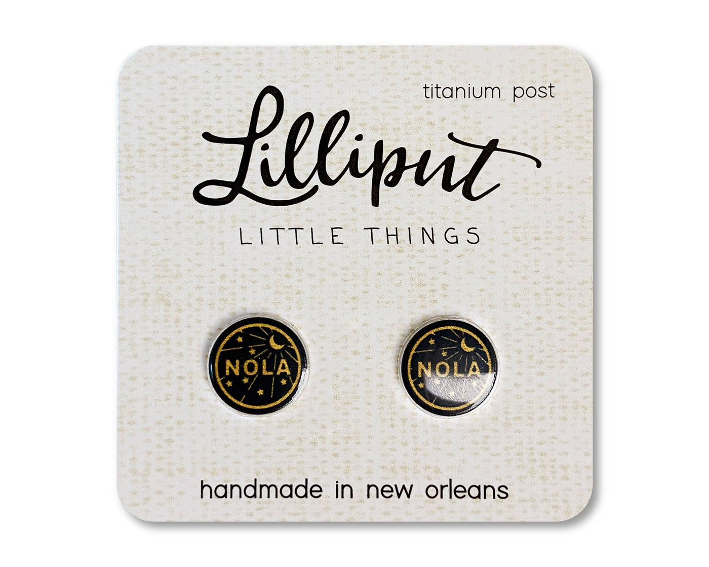 NOLA Water Meter Earrings - Lilliput New Orleans, LA