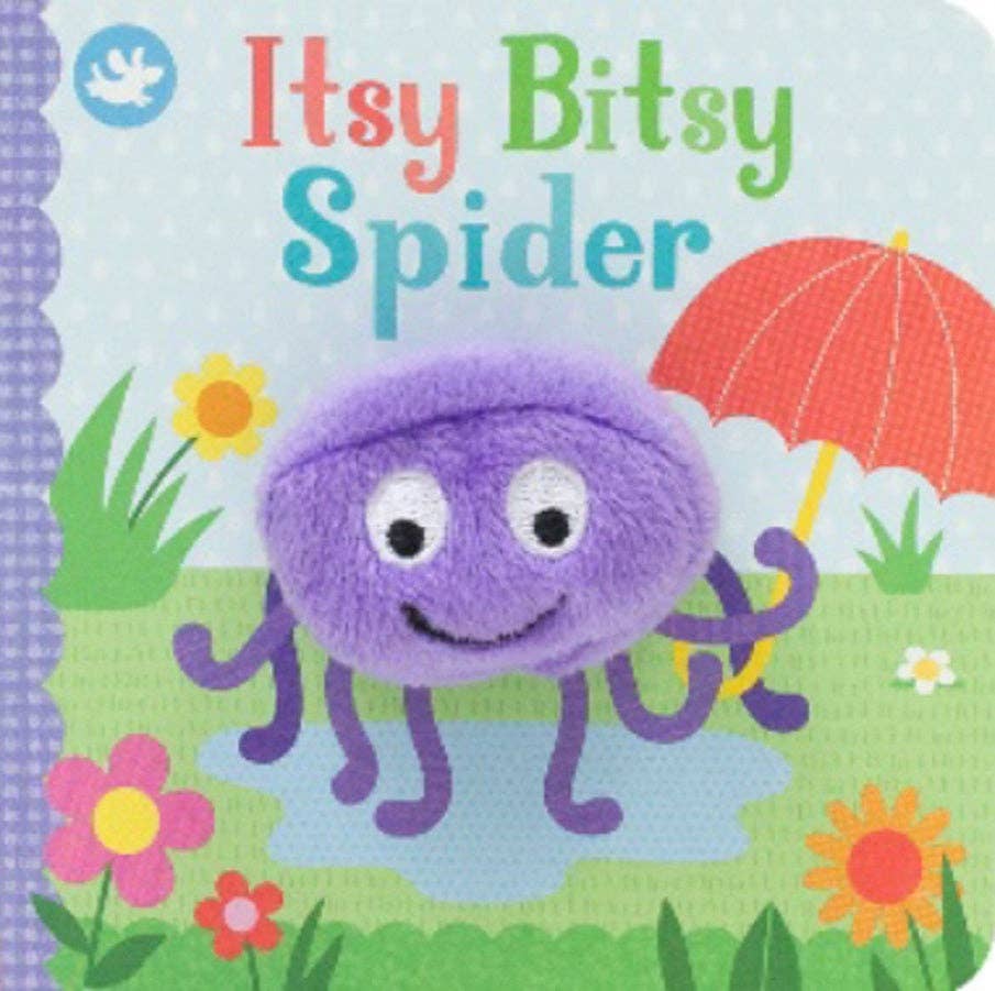 "Itsy Bitsy Spider" Puppet Book