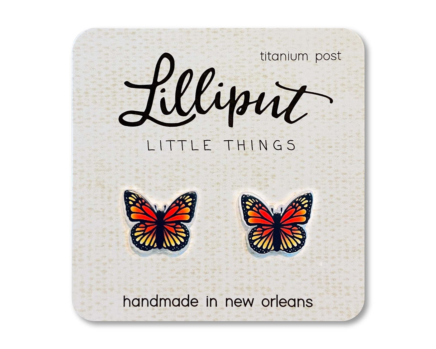 Butterfly Earrings - Lilliput New Orleans, LA