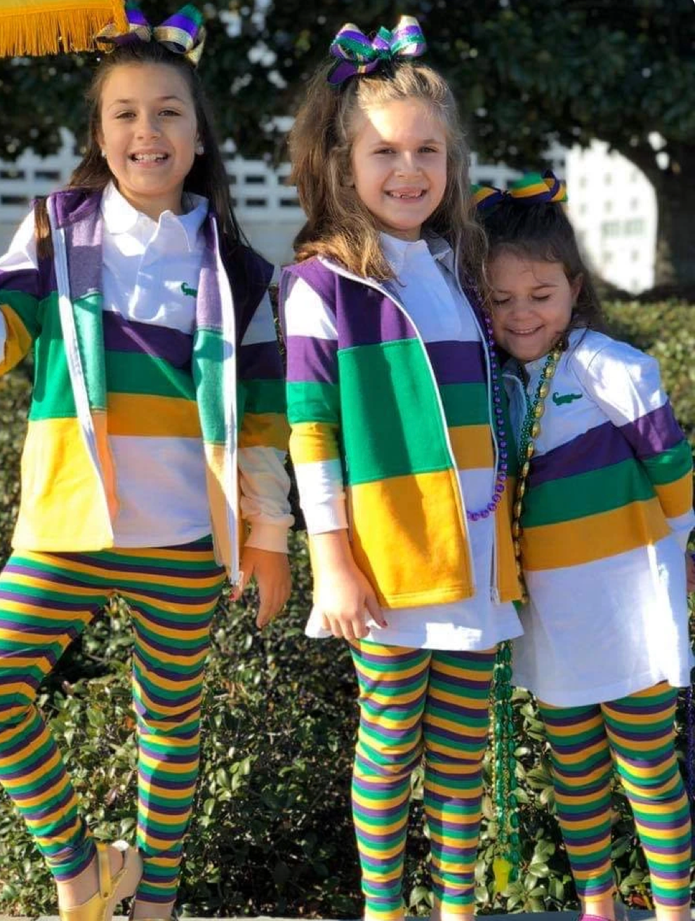 Mardi Gras Vest - Lulu Bebe