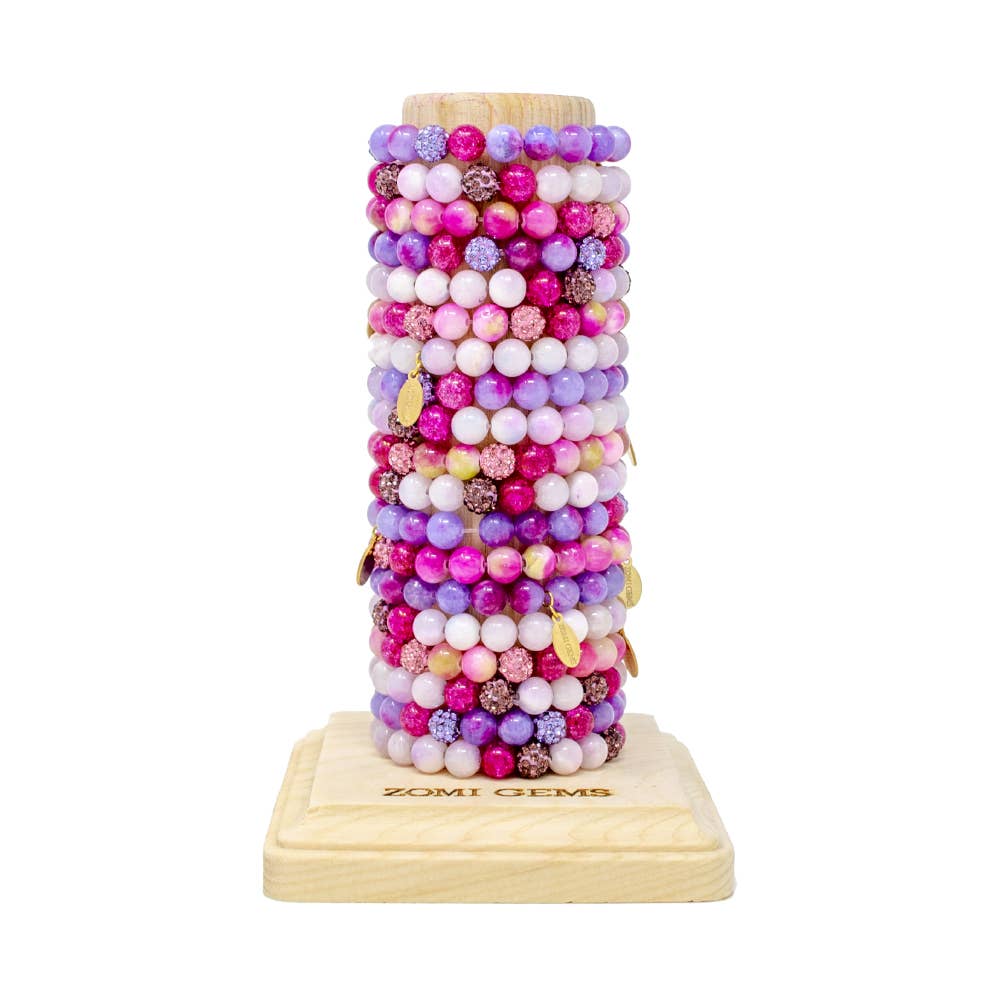 Pink & Purple Luxury Bracelets for Kids, Tweens & Teens